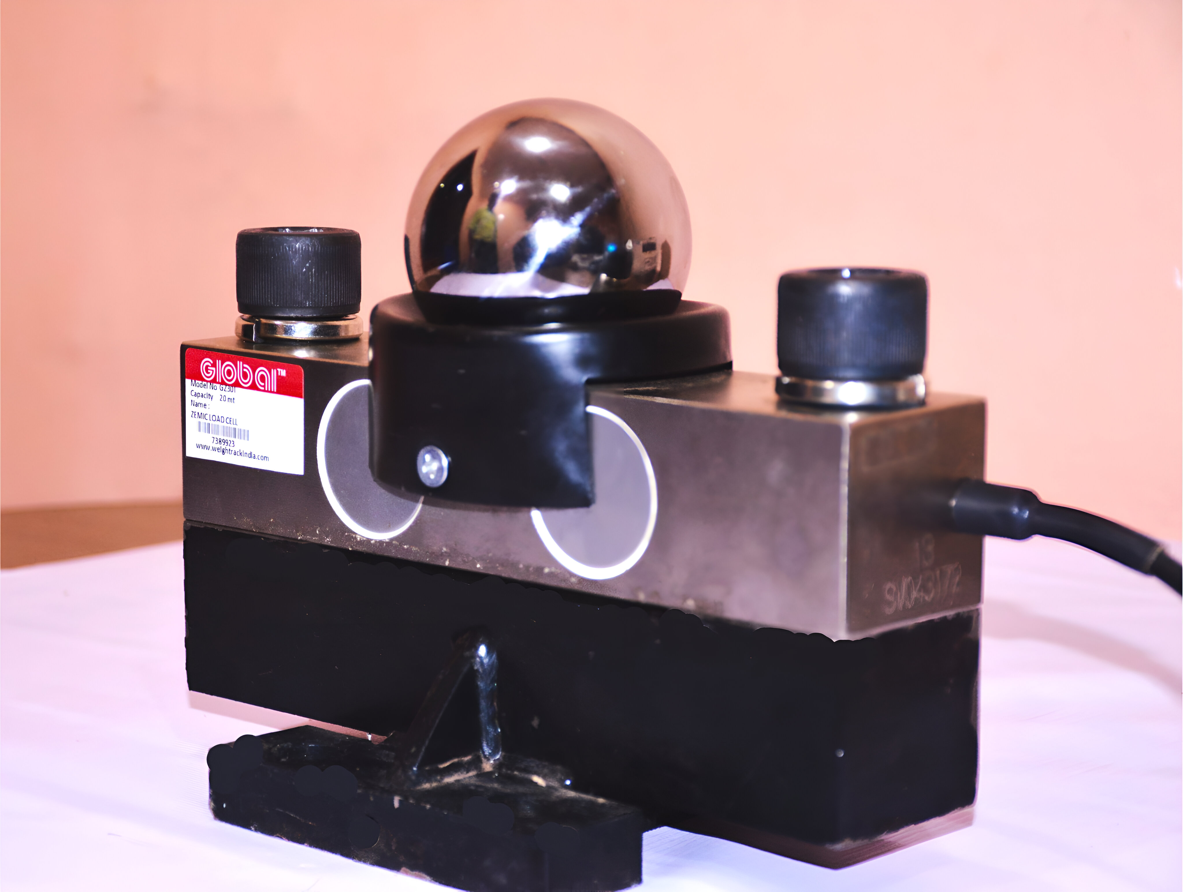SouthOcean GX-1-SSH-2.5k Shear Beam Load Cell, 2500 LB, Stainless Steel, NTEP, Moisture Sealed