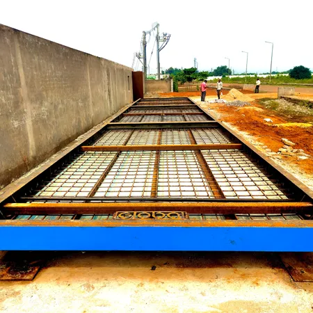 Installation Of Concrete Weighing System | WeighTrack India Pvt. Ltd.